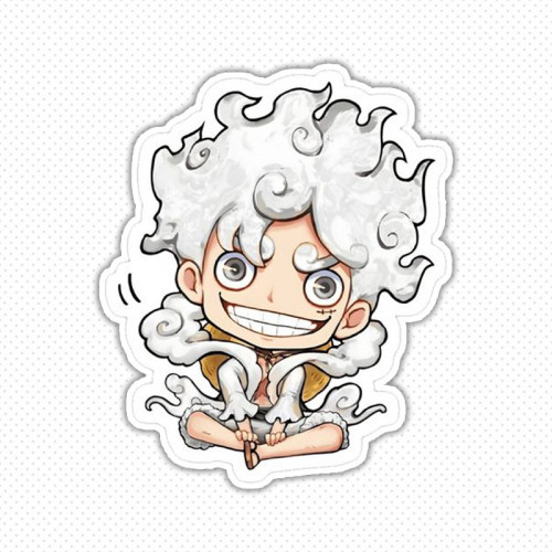 one piece joy boy sticker - luffy (1)
