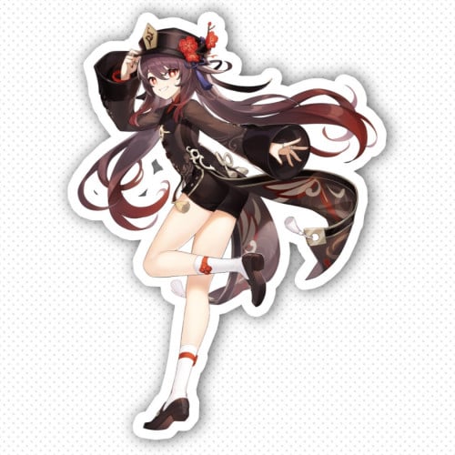 Hu Tao stickers Genshin Impact