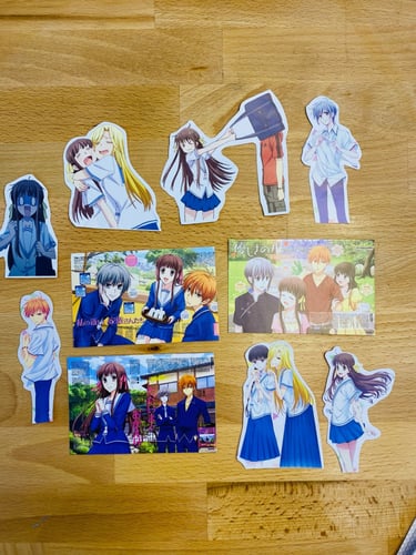 friut basket stickers