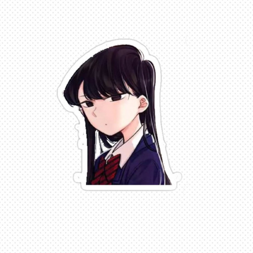 Komi-san - sticker