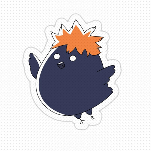 haikyuu! bird sticker (1)