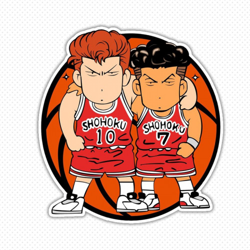 Slam dunk one stickers