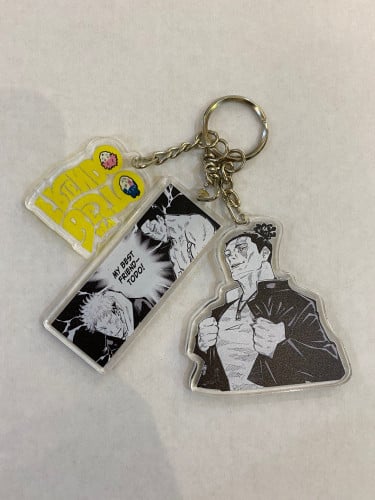 Jujutsu kaisen keychain 3 pieces