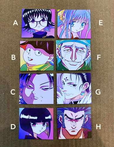 HUNTER X HUNTER stickers