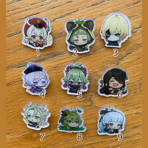 Genshin Impact brooch