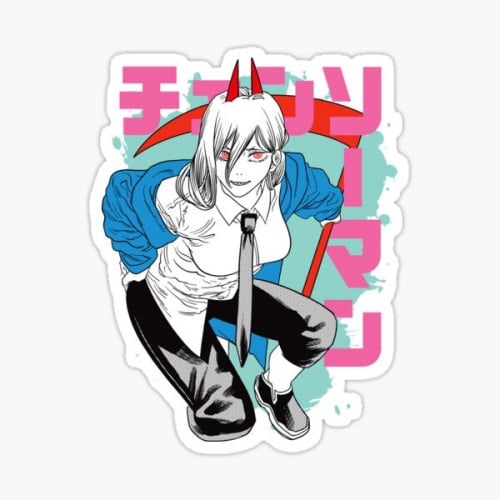 Chainsaw Man stickers (10)