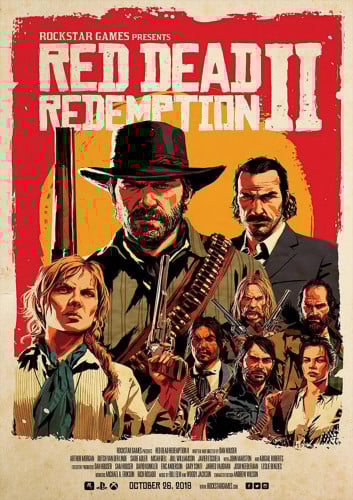 Red dead 2 Poster