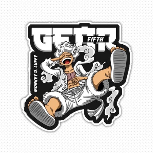 one piece joy boy sticker - luffy (1)