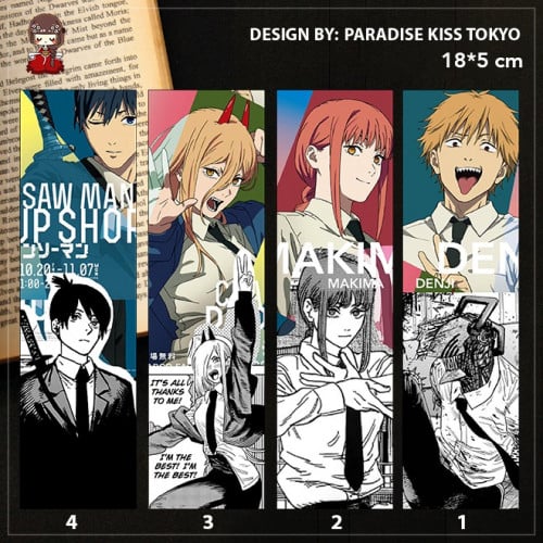 Chainsaw man book marks
