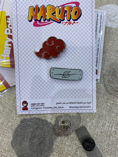 Naruto logo Pins