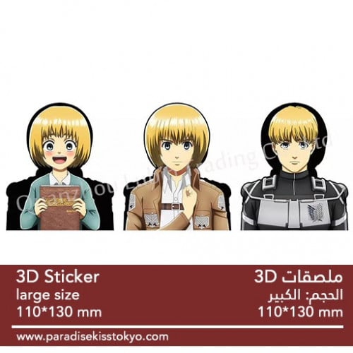 anime 3D sticker
