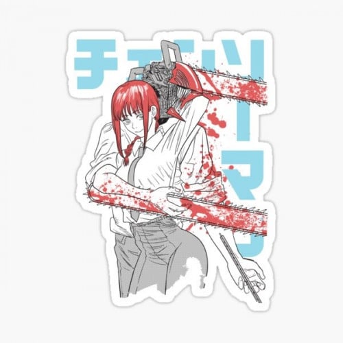 Chainsaw Man stickers (6)