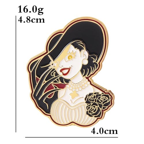 Resident Evil Village Lady Dimitrescu pins