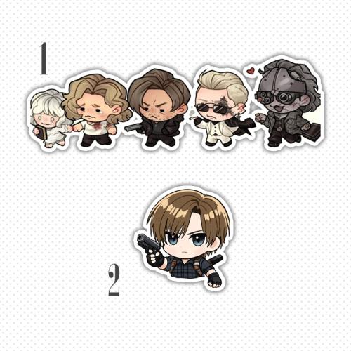Resident Evil Requiem Stickers (1)