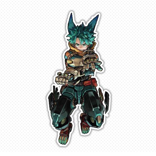 My hero academia 8 sticker