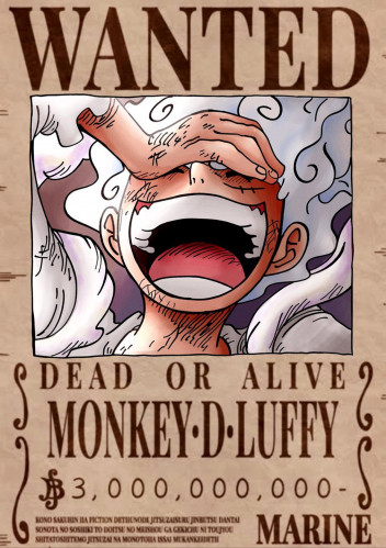 WANTED LUFFY