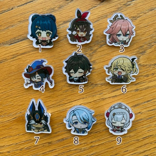 Genshin Impact brooch