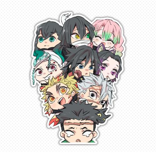 Demon Slayer Stickers