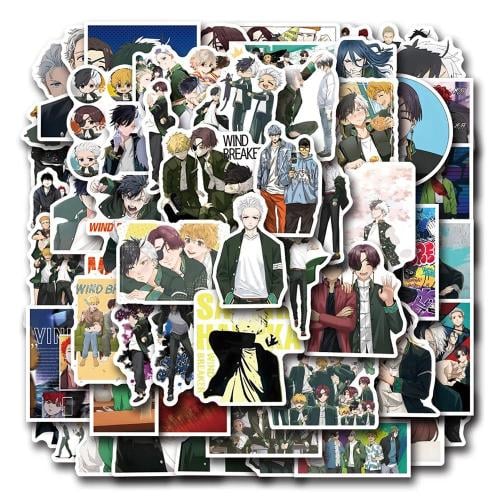 Wind Breaker - 25 pieces Sticker