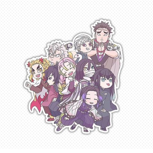 Demon Slayer Stickers