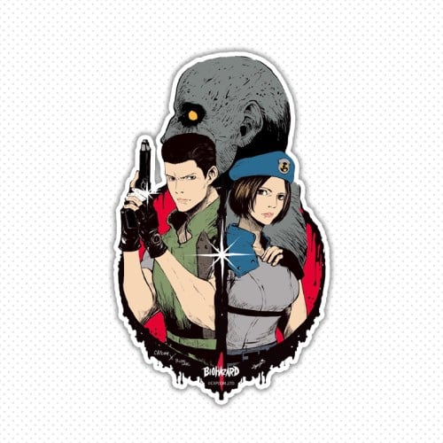 Resident Evil Sticker