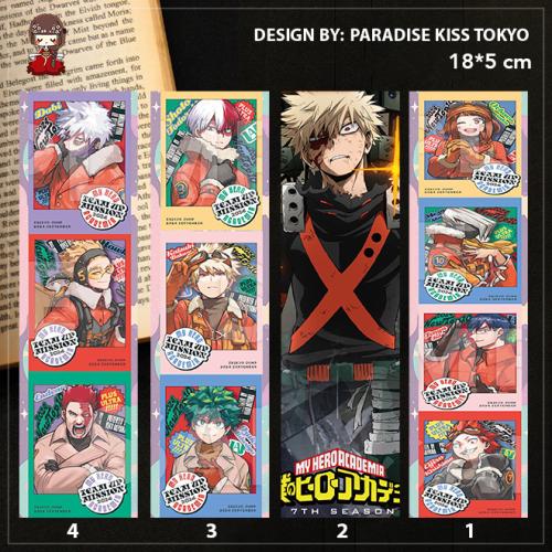 My hero academia book mark