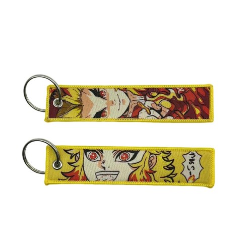 Rengoku keychains fabric