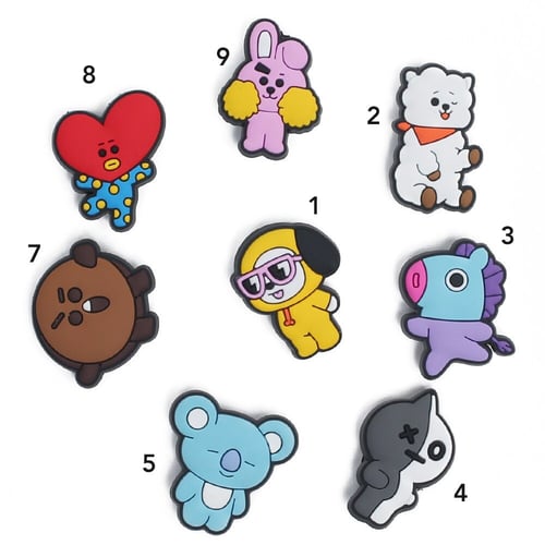 Crocs Shoes Charms - bt21