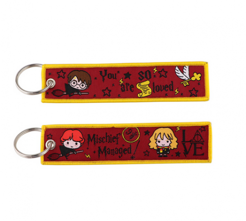 harry potter keychains fabric