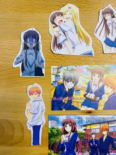 friut basket stickers