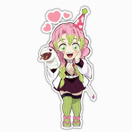 Demon slayer sticker (6)