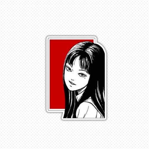 Junji Ito Tomie sticker