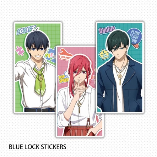 blue lock stickers