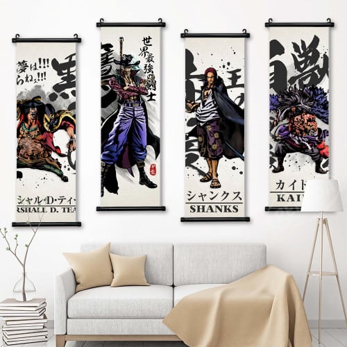 One piece wall poster roll