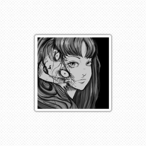 Junji Ito Tomie sticker