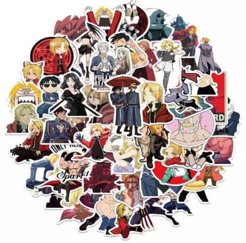 full metal alchemists stickers 25 pieces