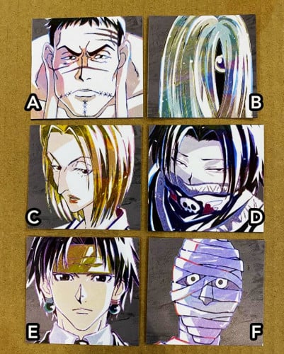 HUNTER X HUNTER stickers