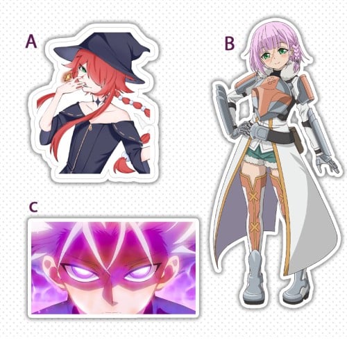 Ragna Crimson stickers