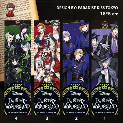 twisted wonderland book mark