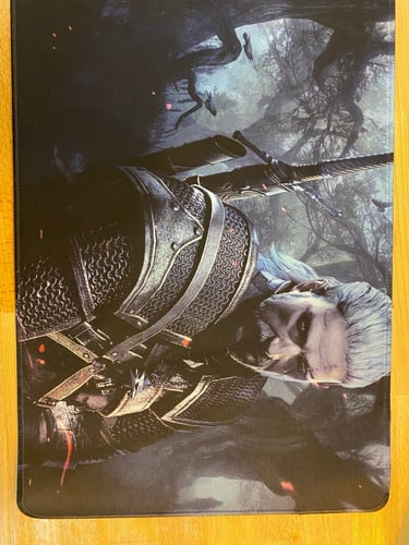 the witcher mouse pad