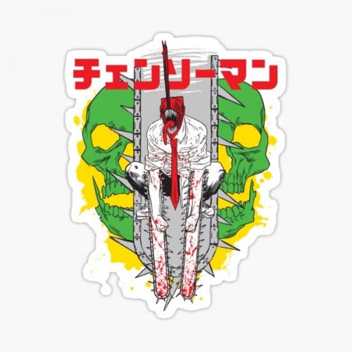 Chainsaw Man stickers (7)