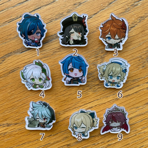 Genshin Impact brooch