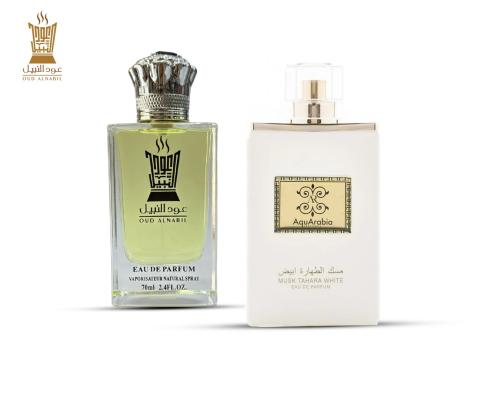 عطر مستوحى من مسك طهارة الأبيض