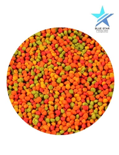 فواكه مجففة للببغاوات الصغيرة والمتوسطة