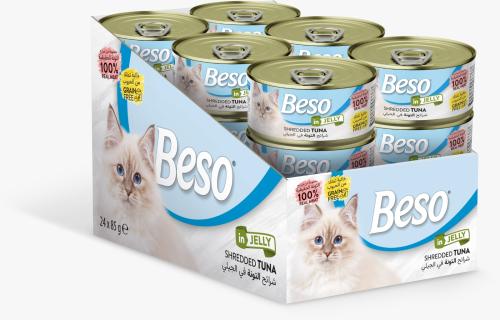 كرتون شرائح التونة في الجلي