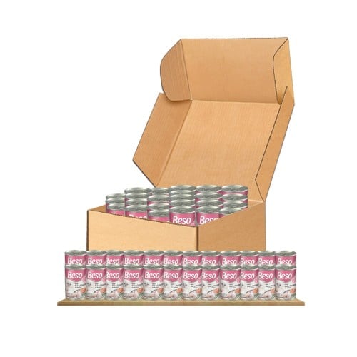 24 معلبات بيسو باتيه كيتين بالدجاج