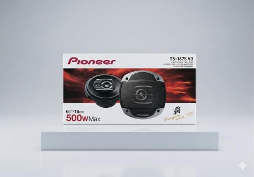 سماعات بايونير 500 واط دائري -Pioneer 500W Oval Ca...