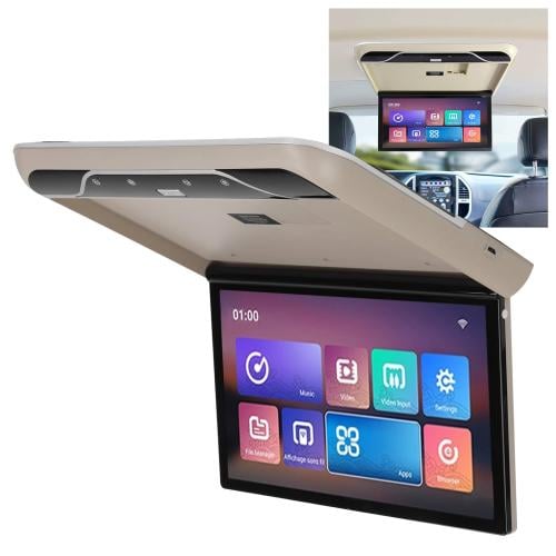 شاشة سقف 15 بوصة - 15 Inch Flip Down Roof Car Scre...