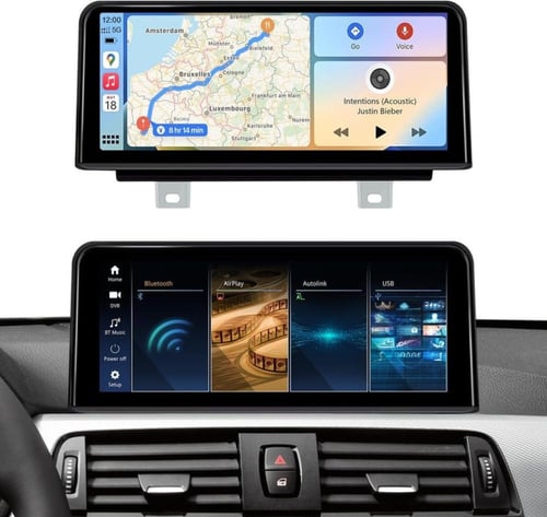 شاشة أندرويد لسيارة BMW الفئة الثالثة والرابعة F30...