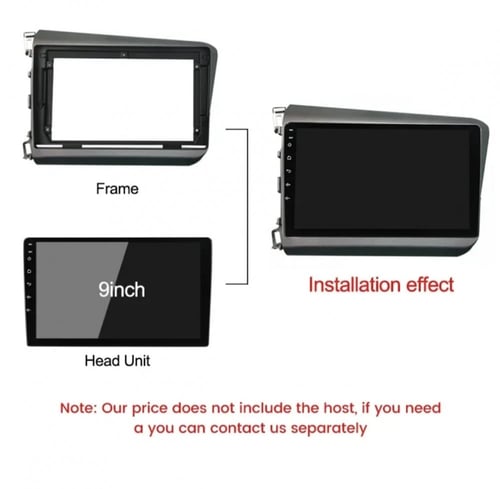 شاشة سيارة اندرويد هوندا سيفيك 2012-2015 من GSX5-A...